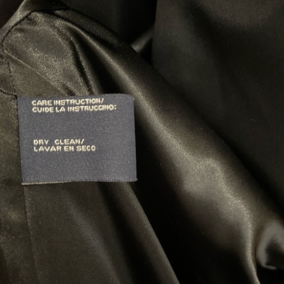 AR Bernardo Black Fuzzy Ombré Teddy Faux Fur Fuzzy Winter Coat Mob Wife Lg EUC - Picture 10 of 12